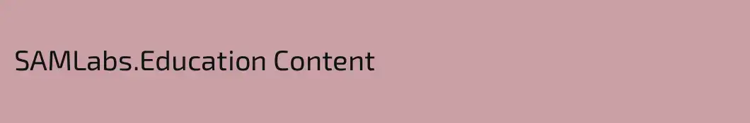 SAMLabs.Education Content